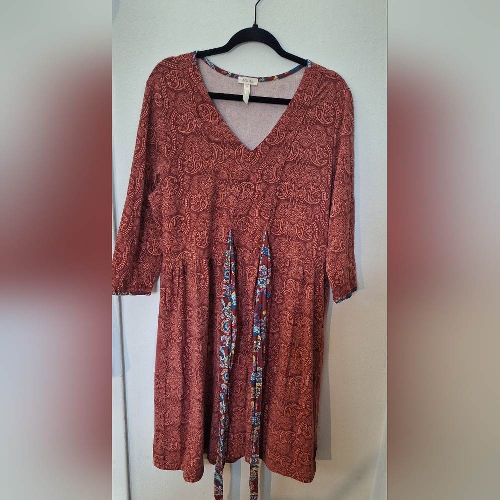 Matilda Jane Rust Paisley Dress